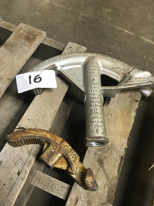 2 TUBING BENDERS