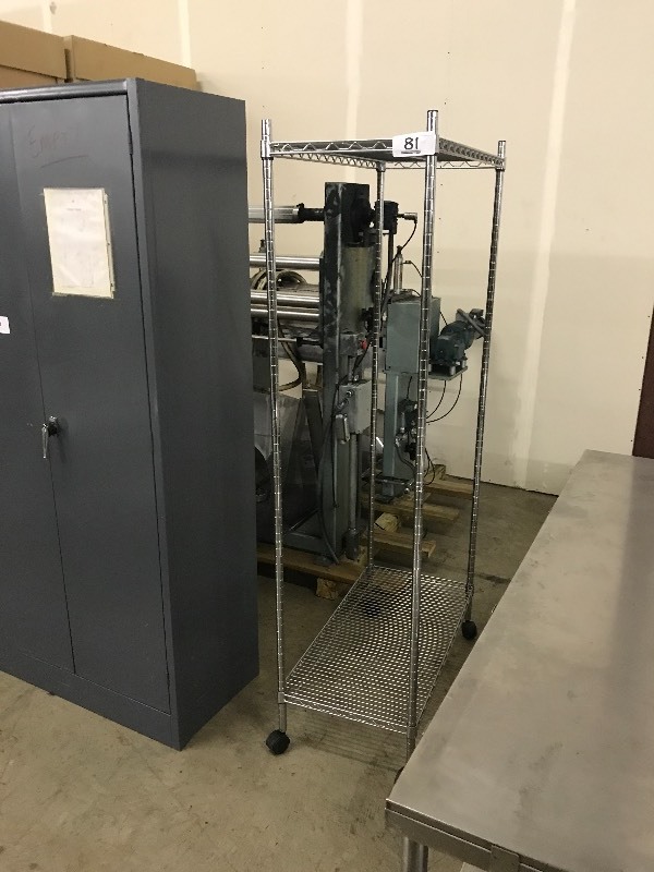 WIRE SHELF CART
