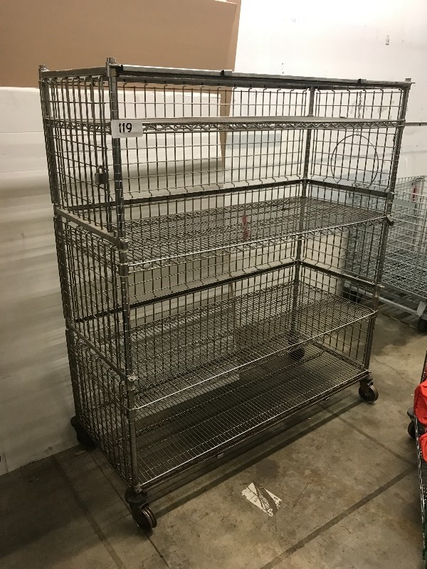 WIRE SHELF CART