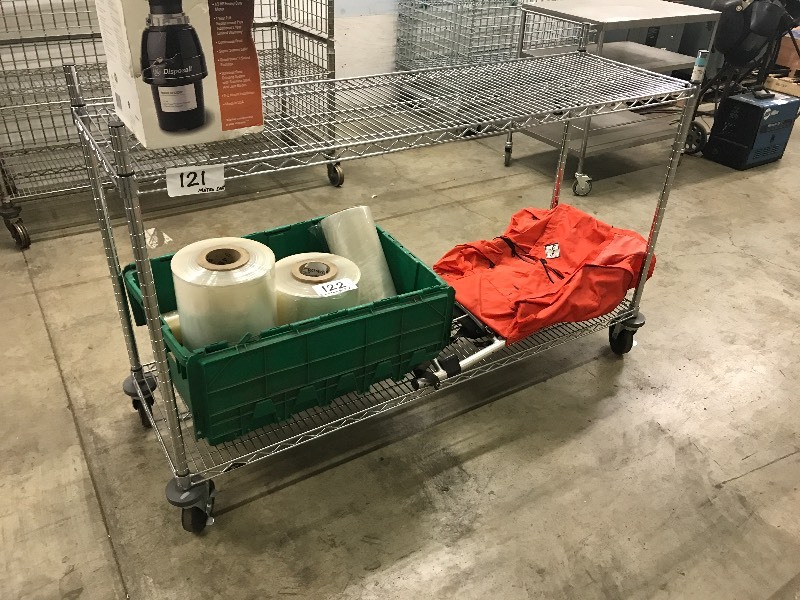WIRE SHELF CART