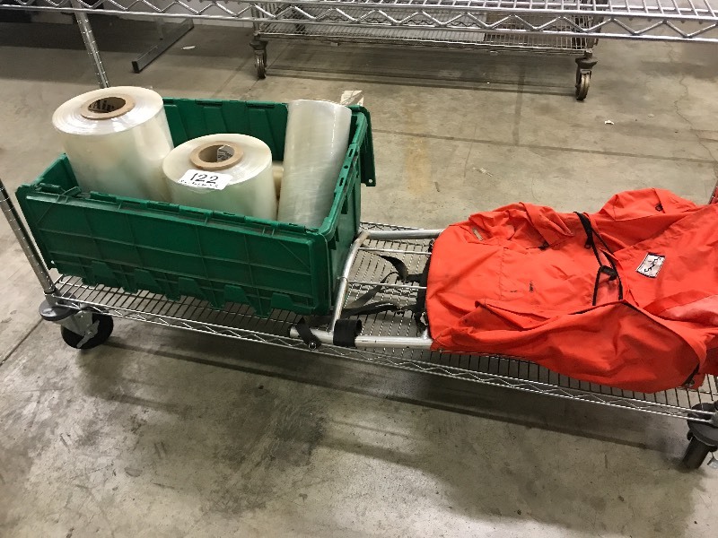 ALUMINUM FRAME PACK & SHRINK WRAP