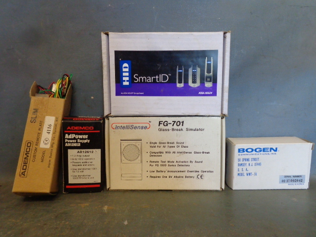 Power supple, Transformer, Glass Break Simulator and More