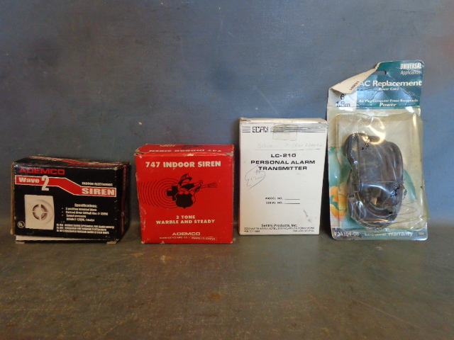 Indoor Siren, Personal Alarm Transmitter and More