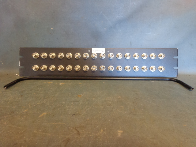 Coaxial Patch Panel with bracket