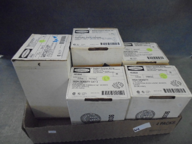 Hubbell Jacks, Frames and Fittings