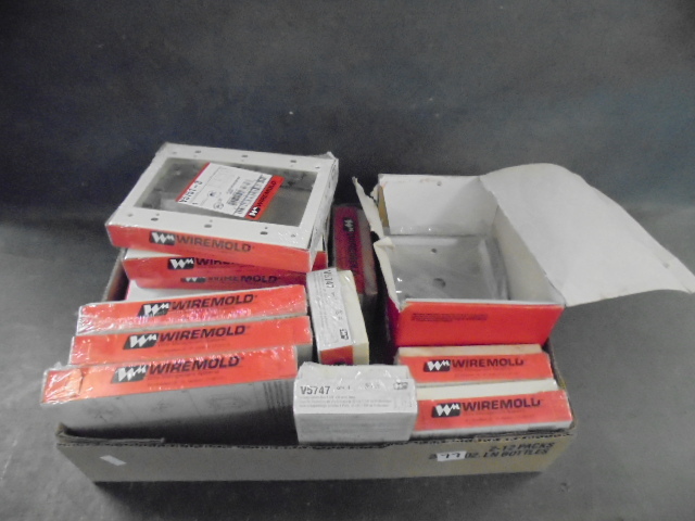 Wiremold Device Boxes, Extension Adapters and Wall Plates
