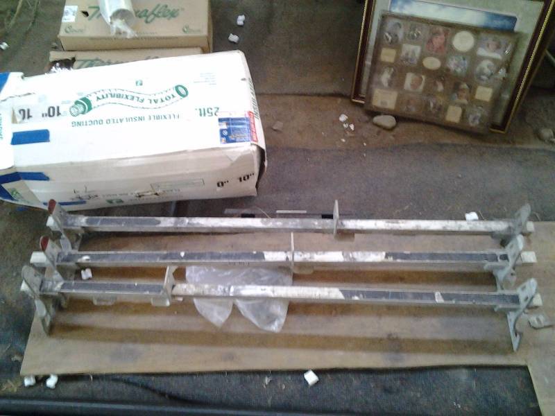 lot 49 image: 3-Weatherguard Roof Racks, Ladder, Roof Top Van Storage Cubby