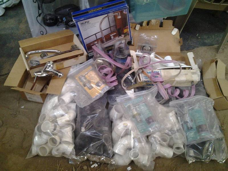 lot 58 image: Lot Of Plumbing Related