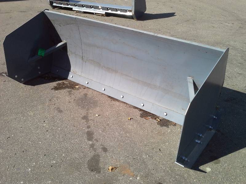 8 Snow Pusher (Skid Steer Attachment)