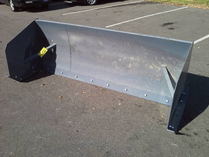 8 Snow Pusher (Skid Steer Attachment)