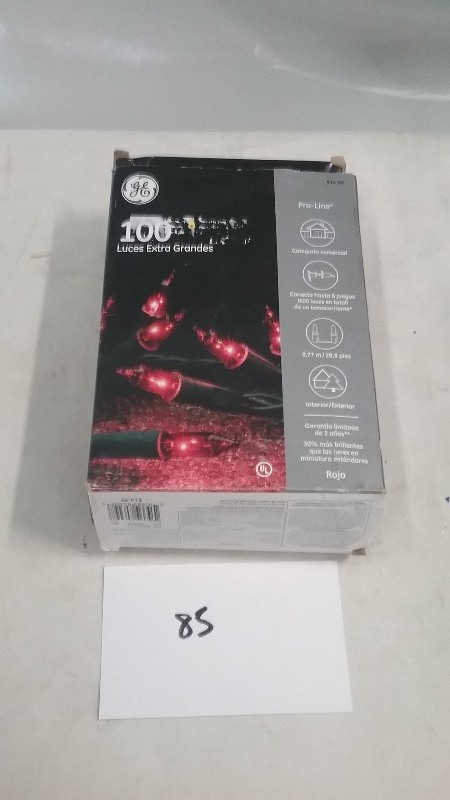 3x 100ct outdoor holiday lights
