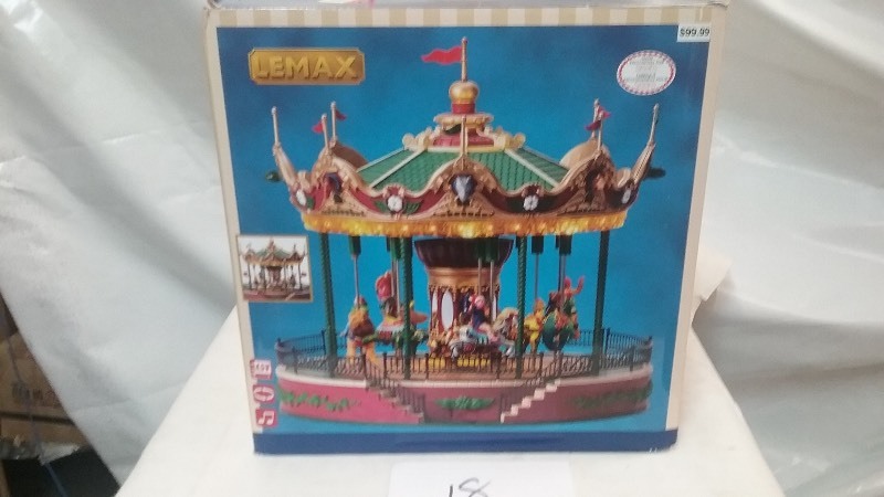 Lemax Holiday Carousel