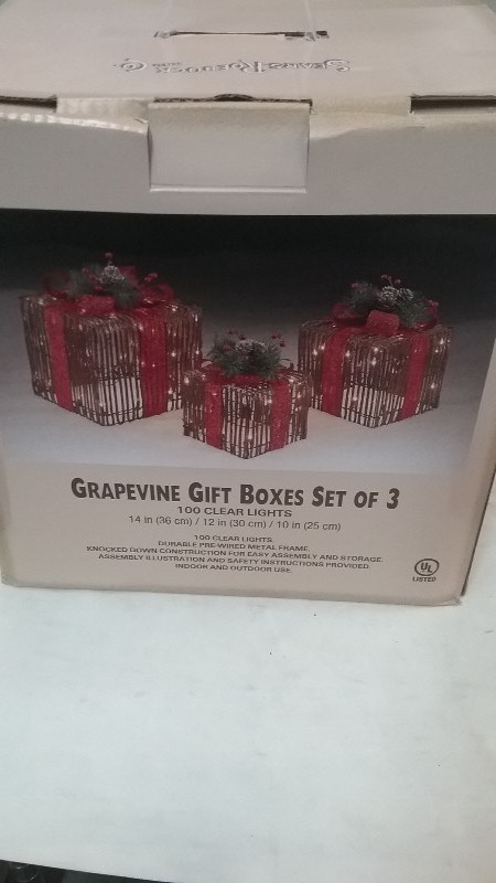 3x Decor Gift Boxes