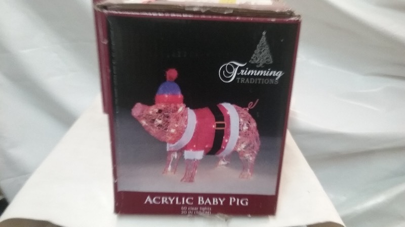 17 Pink Baby Holiday Pig