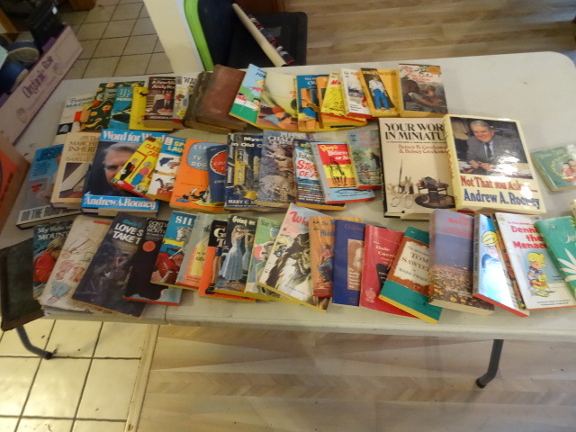 lot 36 image: Assorted Paper Back & Hard Cover Books