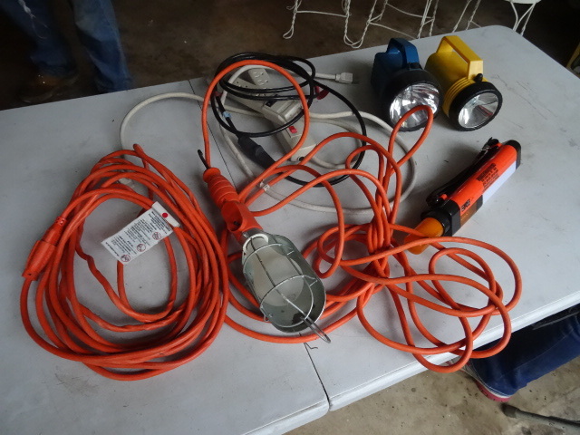 lot 68 image: Variety Outware Strips, Extension Cord,