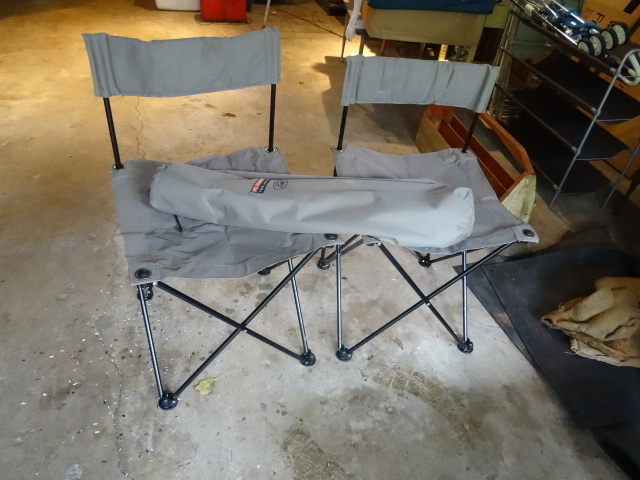 lot 98 image: Qty 2 Outdoor Folding Chairs, Ford
