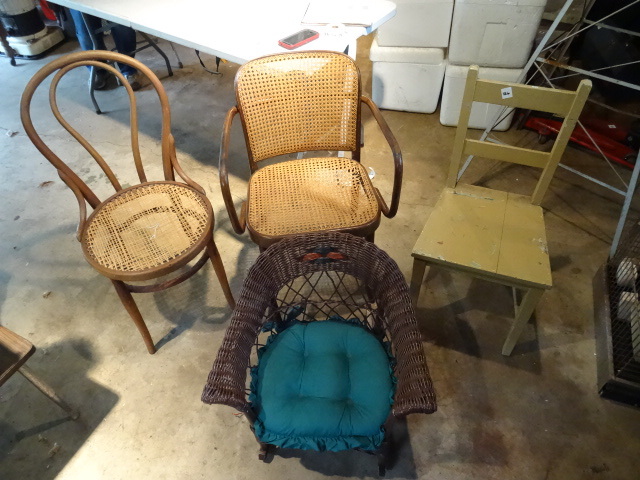 lot 126 image: Variety Of Chairs