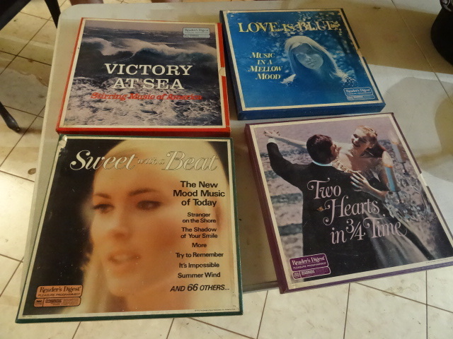 lot 199 image: Readers Digest LPs 4 Box Sets