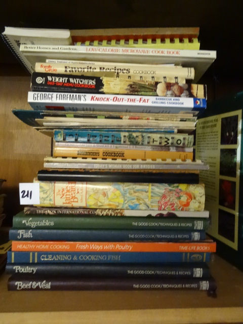 lot 211 image: Variety Of Books On Cooking