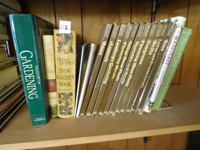 lot 212 image: Variety Of Books On Gardening