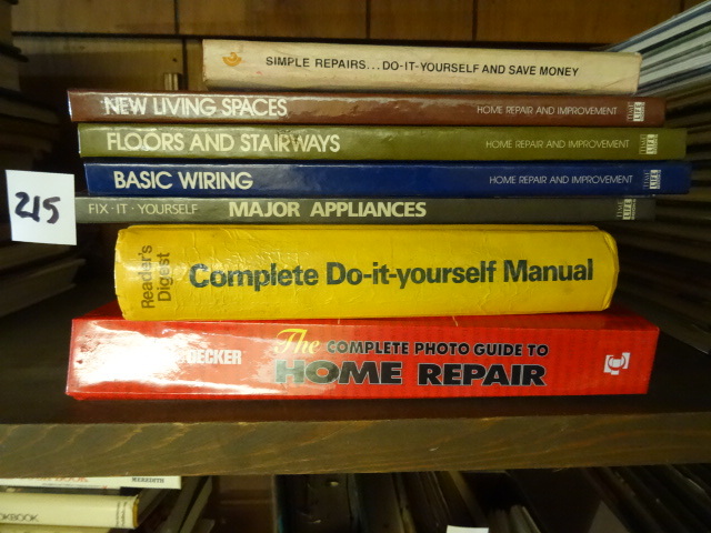 lot 215 image: Variety Of Books On Home Improv