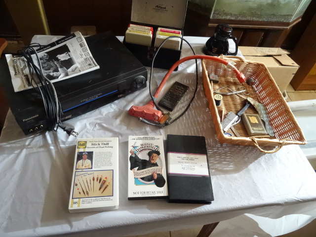 lot 220 image: 8 Track Tapes, VHS Tapes,