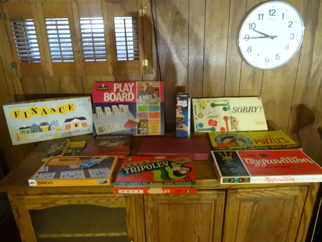 lot 249 image: Variety Of Vintage Games Except Jenga