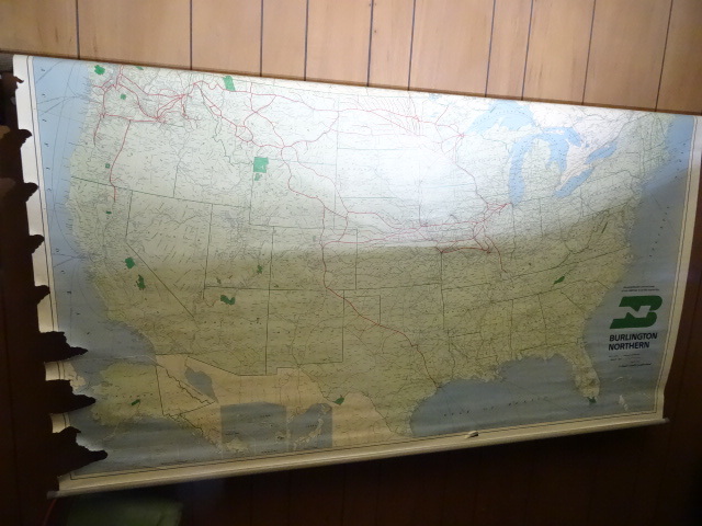 lot 275 image: Burlington Northern Train Track Map