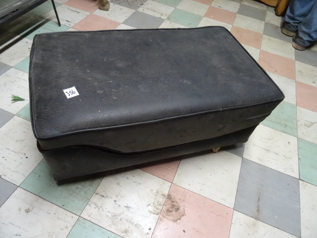 lot 356 image: Vintage Ottoman Folding Out Lounge