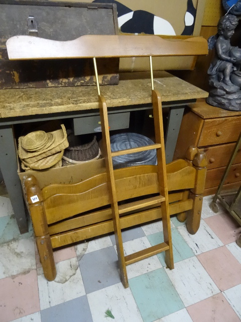 lot 359 image: Bunk Bed Parts, 2 Single Headboards,