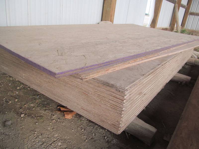 lot 9 image: tongue and groove plywood