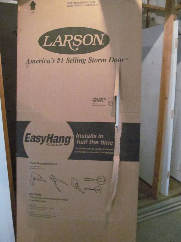 lot 55 image: storm door window panel