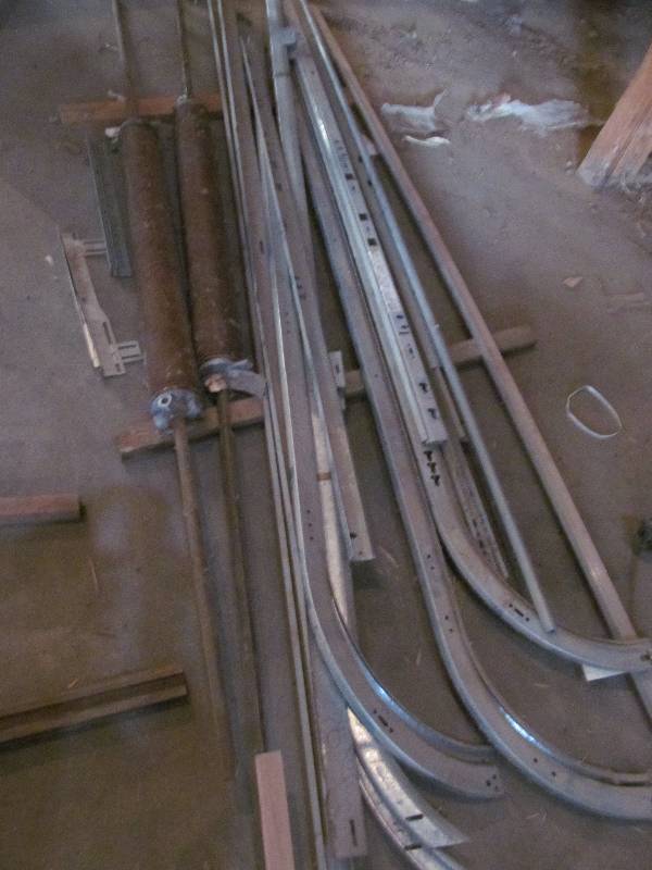 lot 84 image: garage door rails and springs