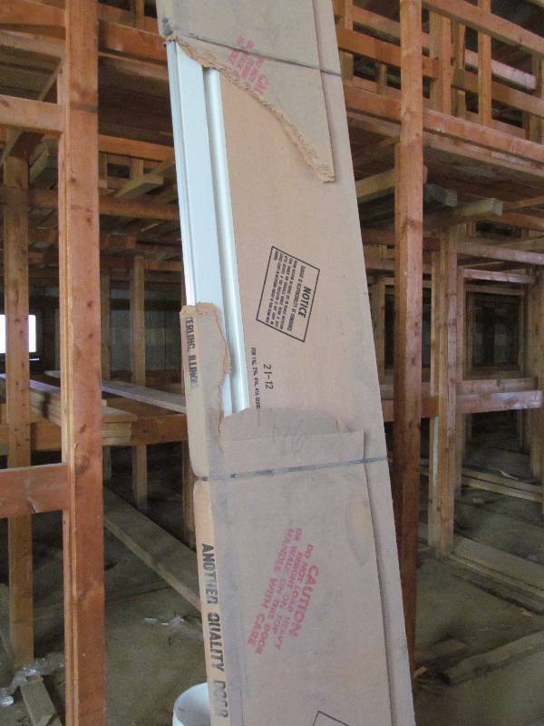 lot 98 image: Fiberglass garage door panels
