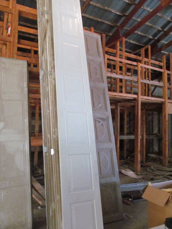 lot 100 image: aluminum garage door panels