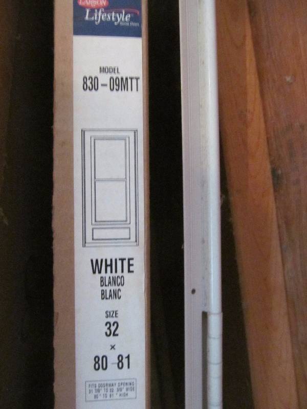 lot 45 image: Larson Storm door