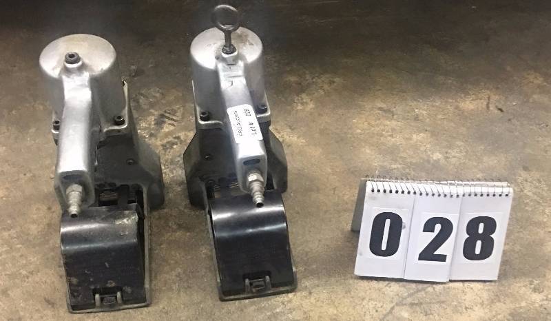 lot 28 image: Lot of 2 Bostitch Pneumatic Carton Staplers