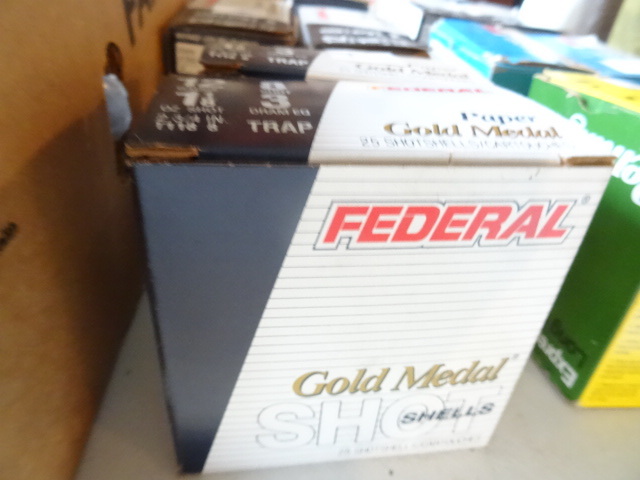 12 Gauge 8 Shot Federal Gold Medal Paper