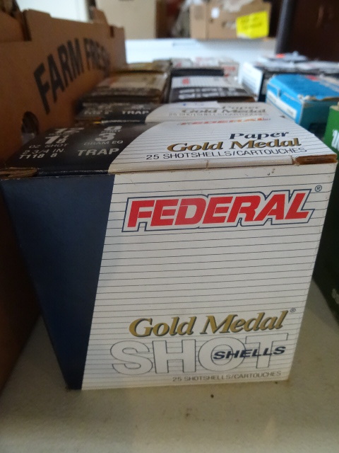 12 Gauge 8 Shot Federal Gold Medal Paper