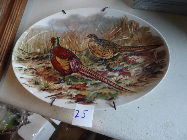 Wall Hanging Pheasant Plate