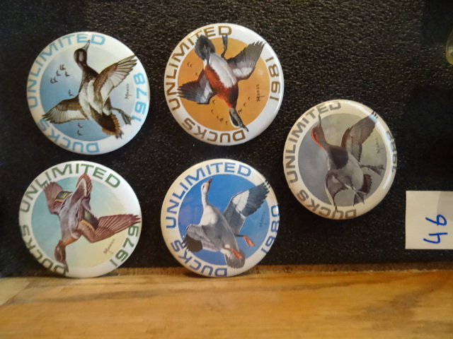 Duck Unlimited Collector Buttons Qty 5