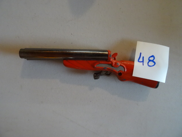 Double Barrel Shot Gun Lighter, Works