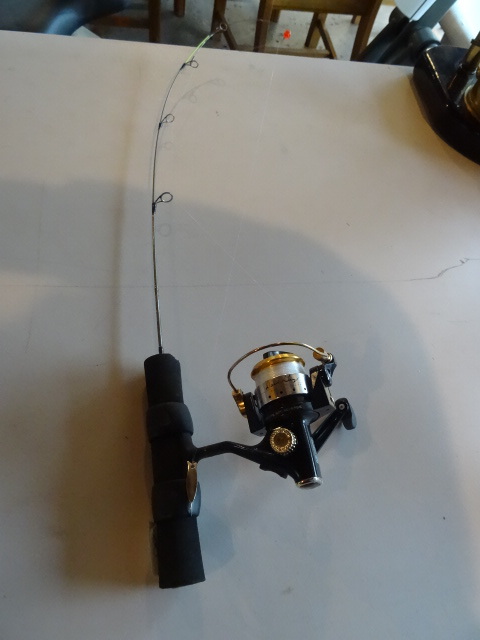 Ice Fishing Reel and Rod,