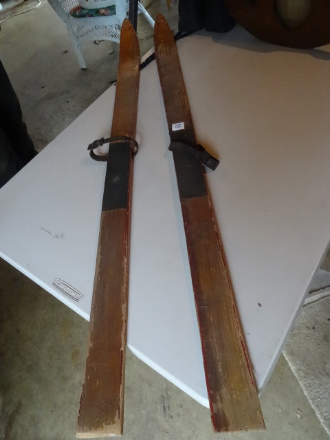 Vintage Kids Lund Snow Skis