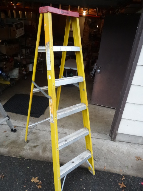 6 Keller Fiberglass Ladder, 250 lb. Max
