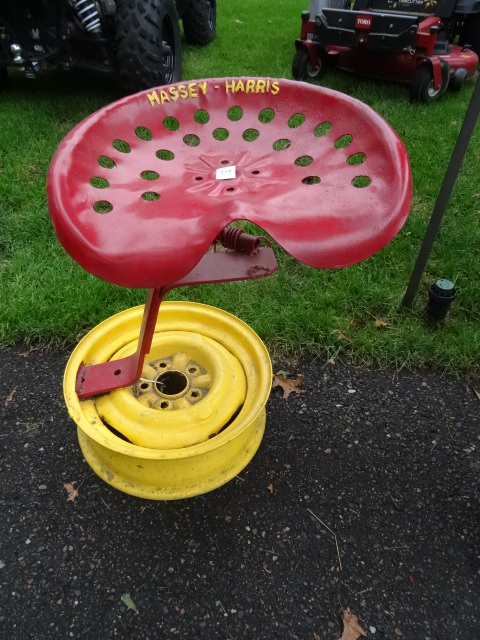 Massy Harris Tractor SeatStool