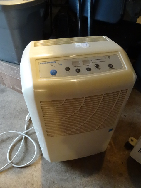 Fedders Dehumidifier On Wheels