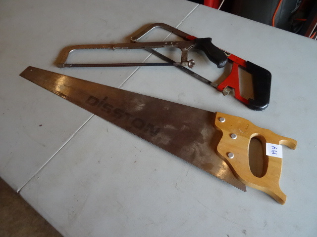2 Hack Saws And 1 Wood Saw