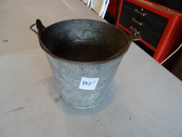Small Galvanized Bucket